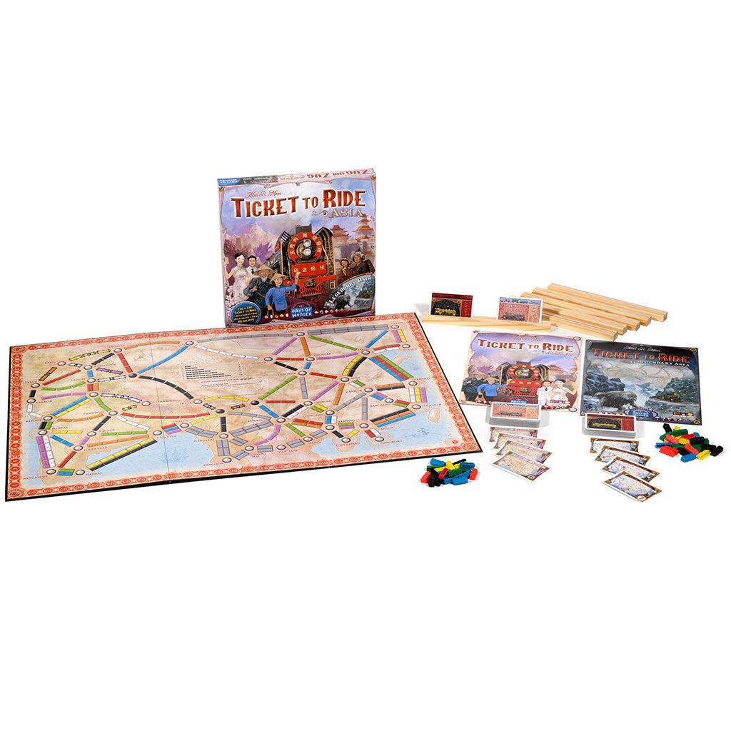Ticket to Ride Asia Map Collection 1