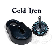 PolyHero Rogue d20 Lock and Pick Set Cold Iron