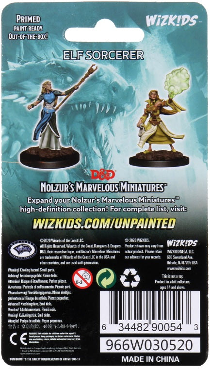 D&DNMUM Elf Sorcerer Female W12