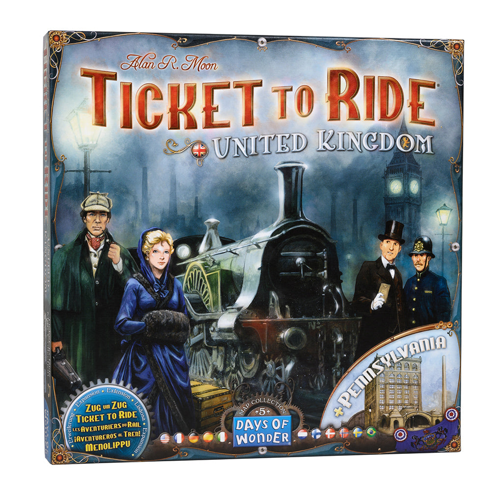 Ticket to Ride United Kingdom Map Collection 5