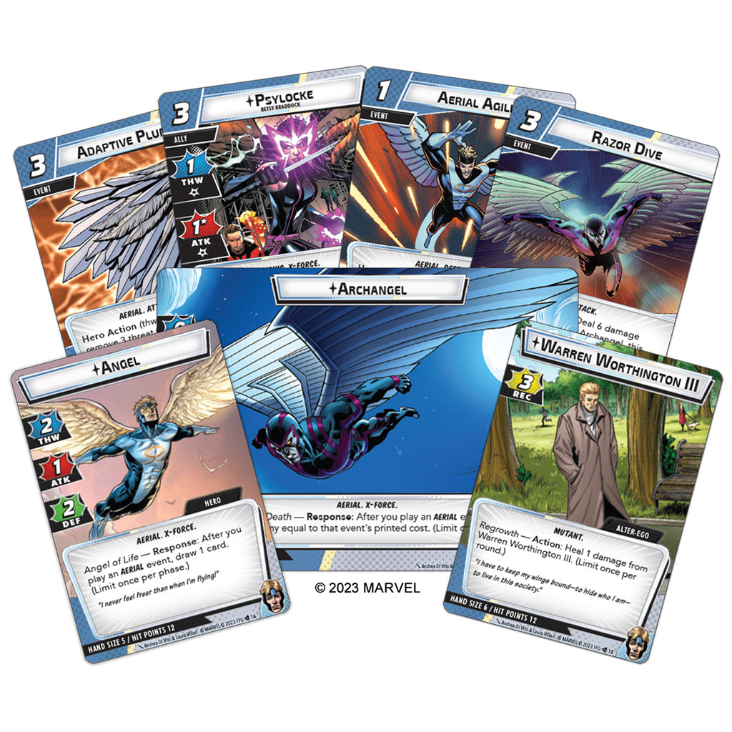 Marvel Champions The Card Game Angel Hero Pack