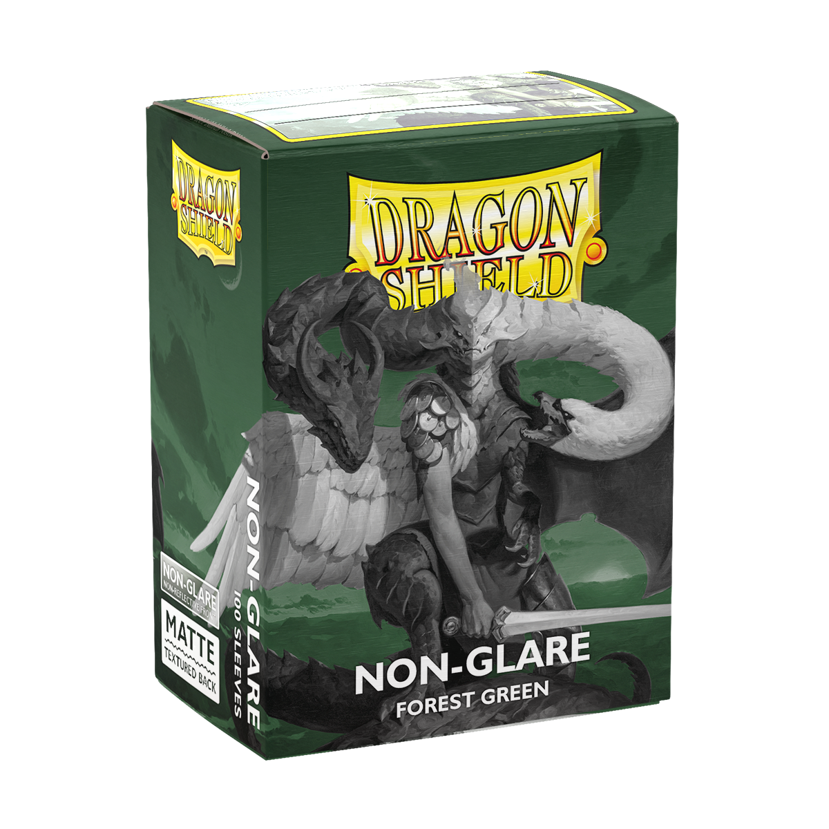 Dragon Shields Matte Forest Green Non-Glare (100)
