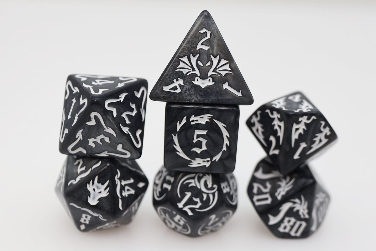 Drake's Flight RPG Dice Set Nightmare