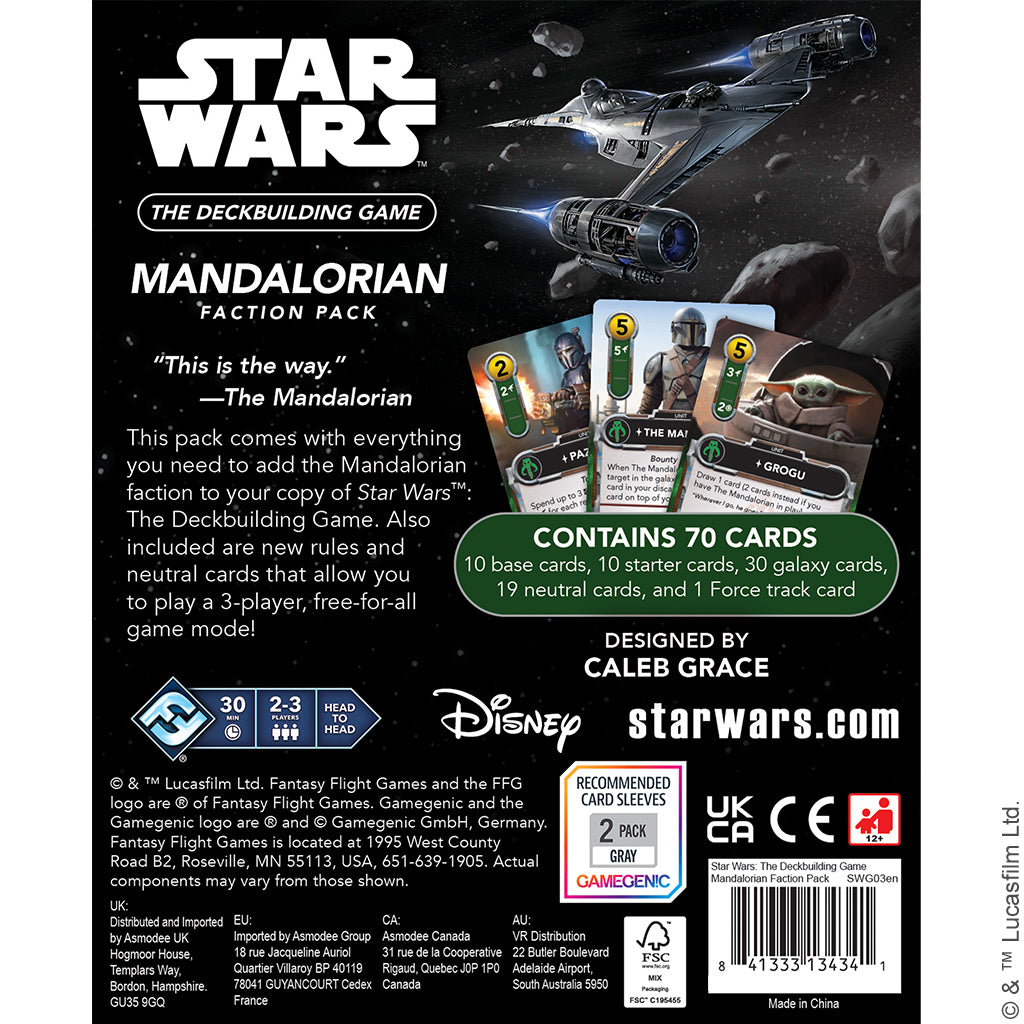 Star Wars: The Deckbuilding Game - Mandalorian Faction Pack