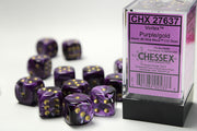 VortexÃ‚Â® 16mm d6 Purple/gold Dice BlockÃ¢â€žÂ¢ (12 dice)