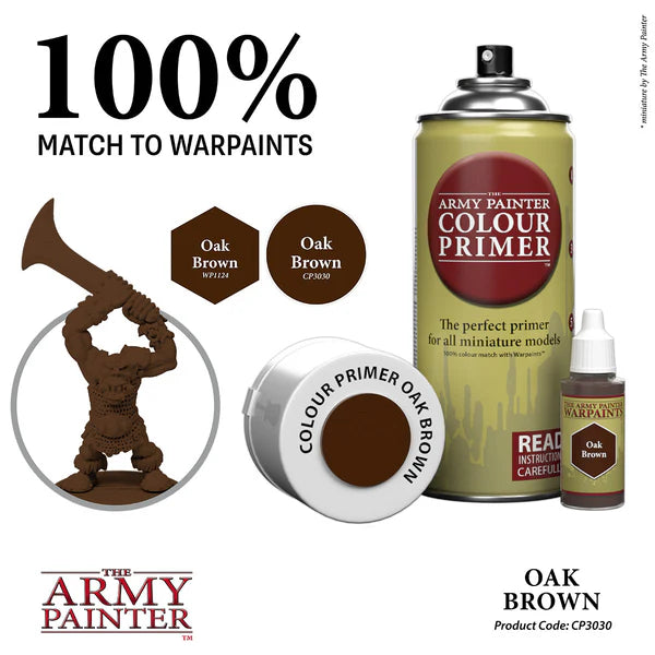 Colour Primer Oak Brown Spray