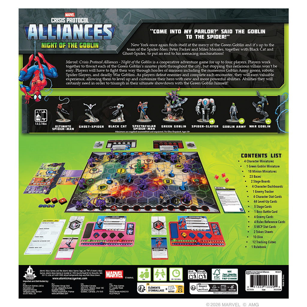 Marvel Crisis Protocol Alliances: Night of the Goblin