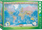 Map of the World 1000pc