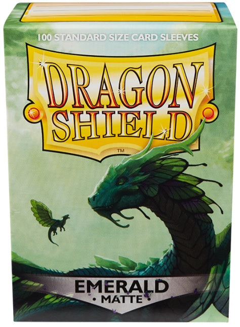 Dragon Shield Matte Emerald (100)