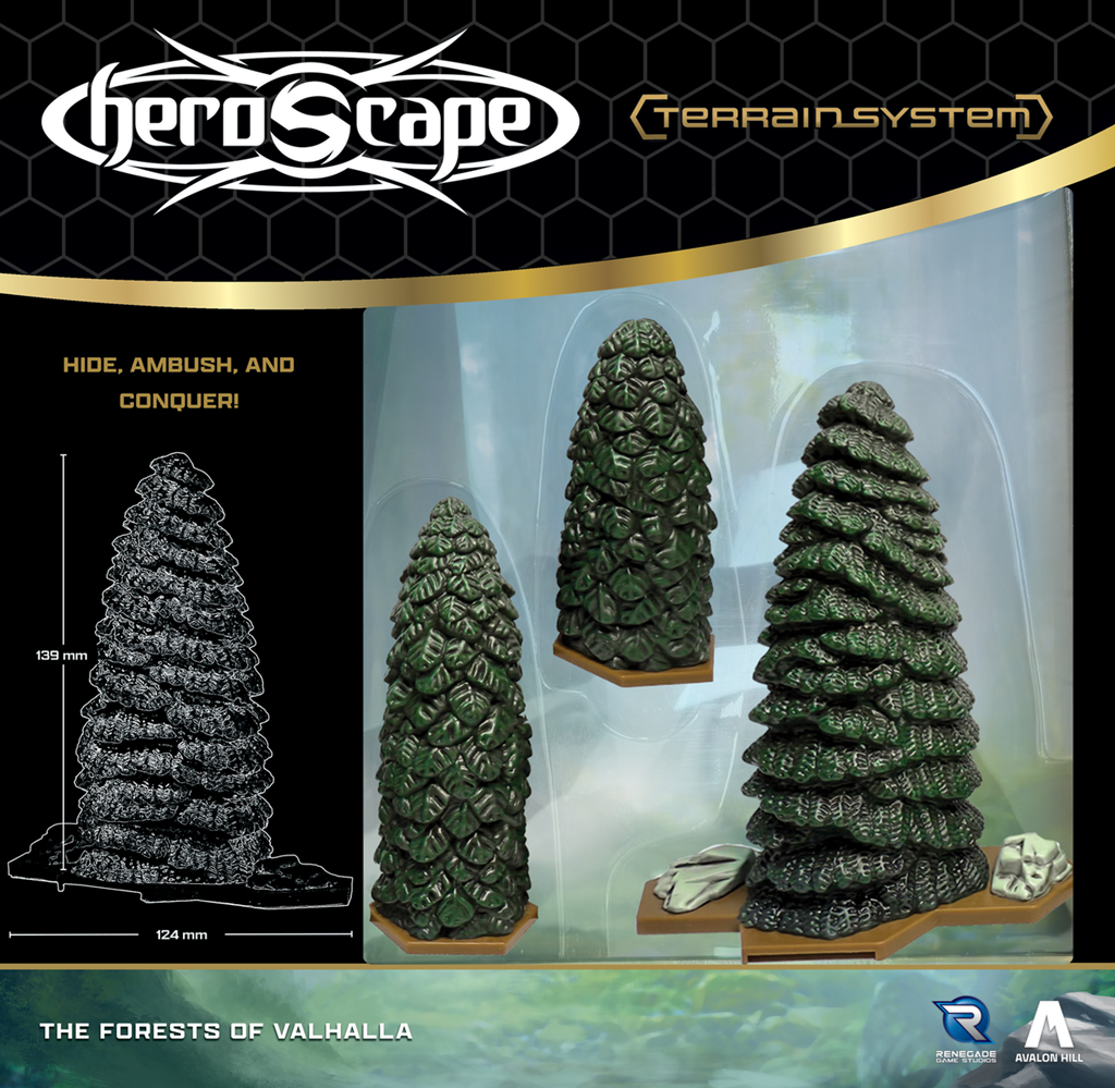 Heroscape Forests Of Valhalla Terrain Expansion