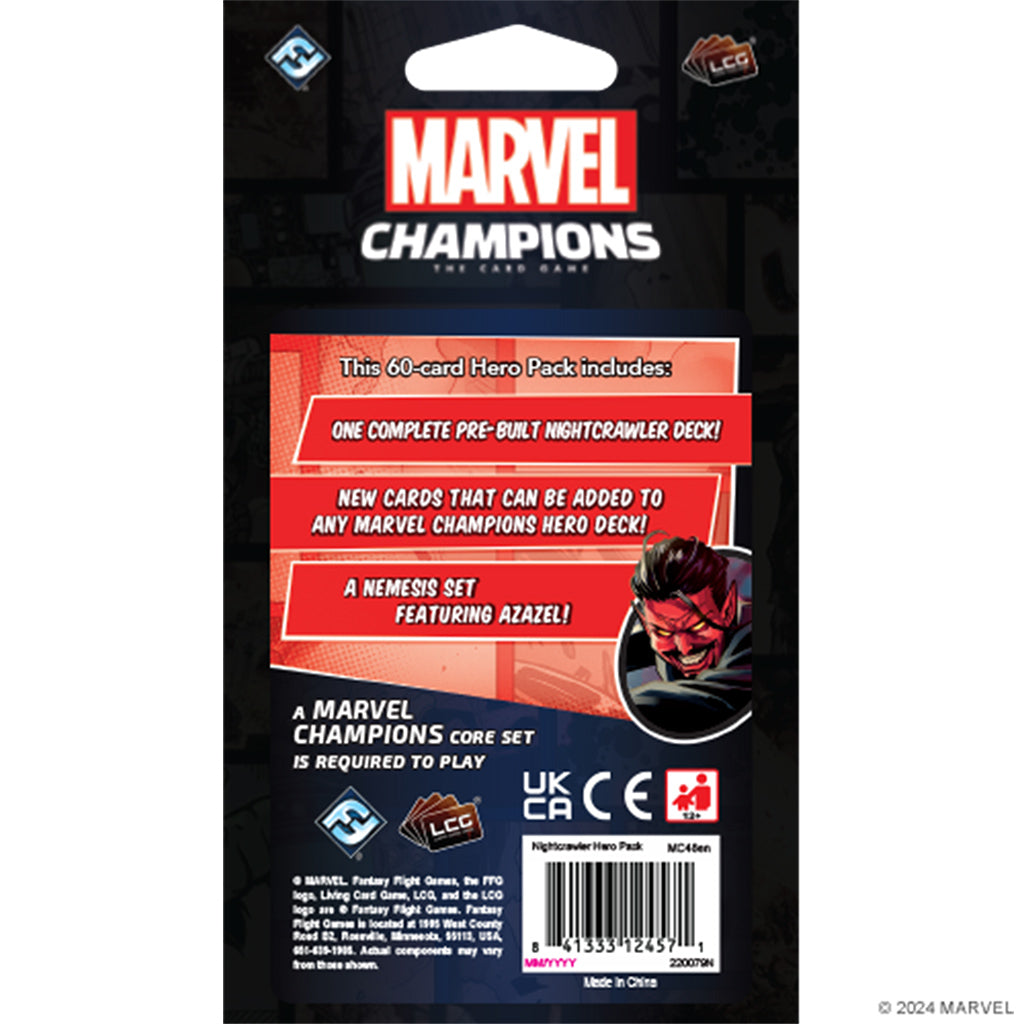 Marvel Champions The Card Game Nightcrawler Hero Pack