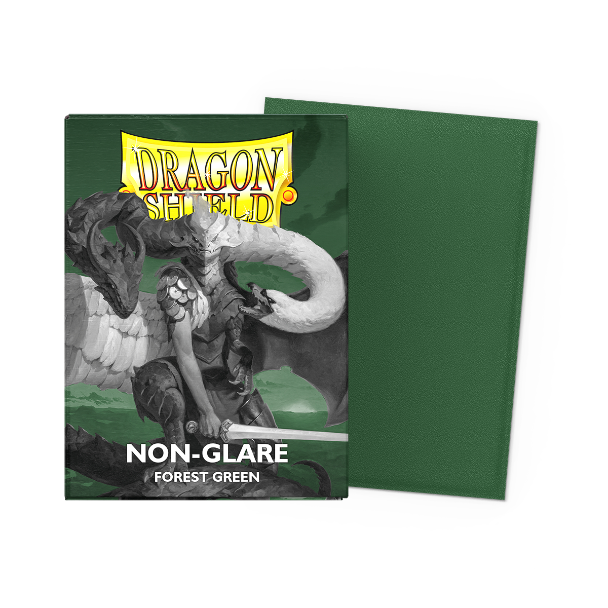 Dragon Shields Matte Forest Green Non-Glare (100)