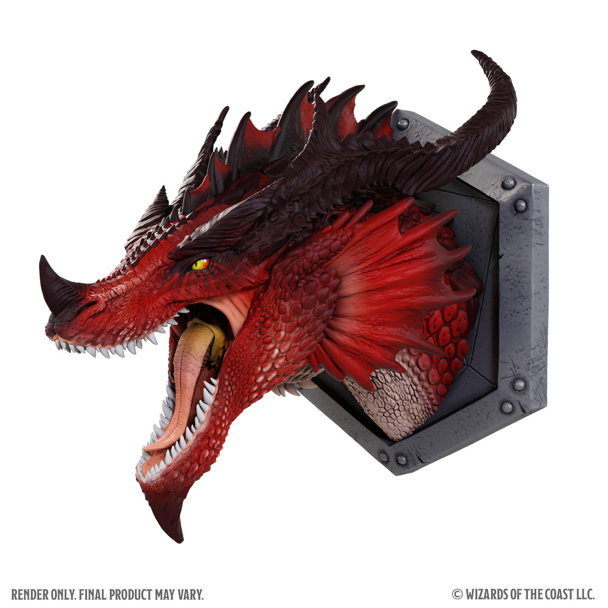 D&D Replicas of the Realms Red Dragon 12" Trophy Plaque