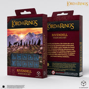 The Lord of the Rings Rivendell 10xD6 Dice Set Water