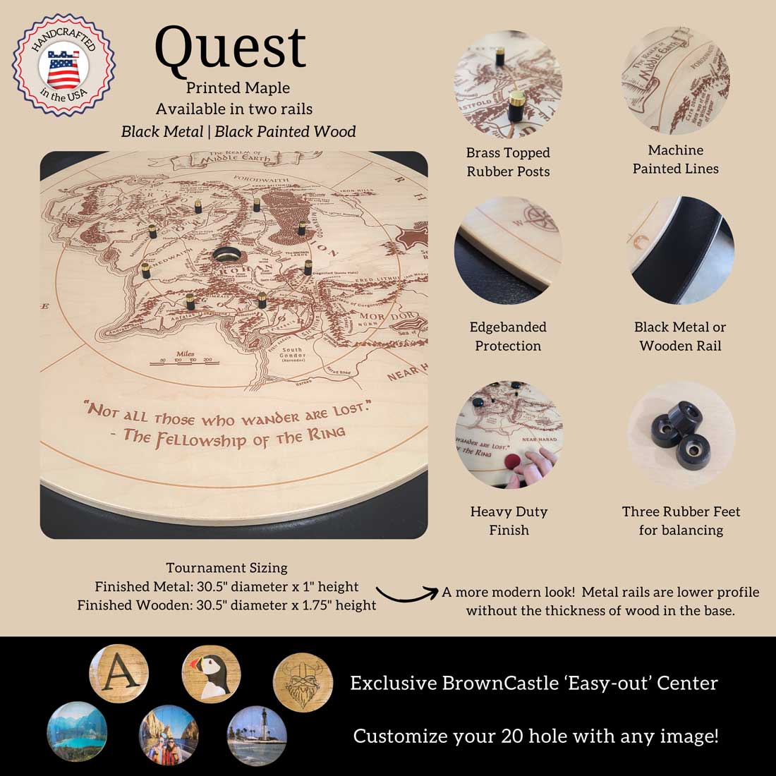 Crokinole Board Quest
