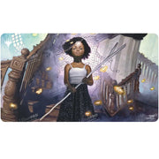 MTG Duskmourn Playmat Commander B Aminatou Veil Piercer