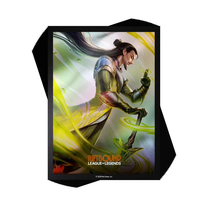 Riftbound Unleashed Art Sleeves 100ct Master Yi Wuju Master