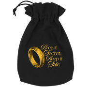 The Lord of the Rings One Ring Dice Pouch Keep It Secret