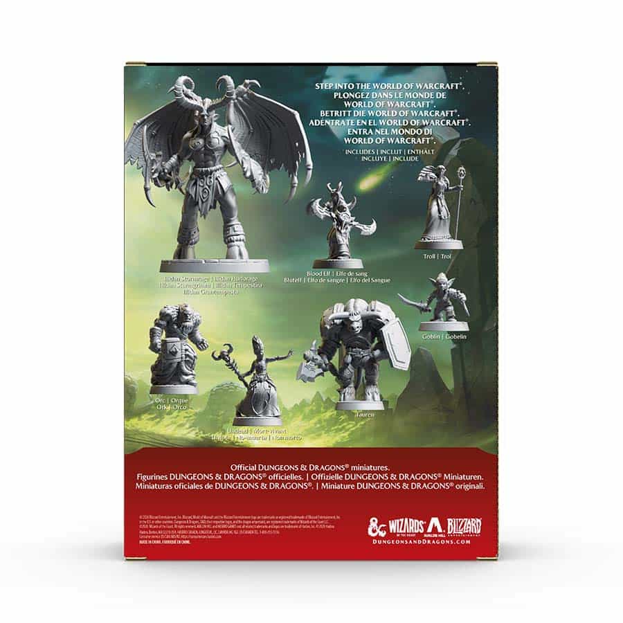 D&D World of Warcraft Horde Miniatures Pack