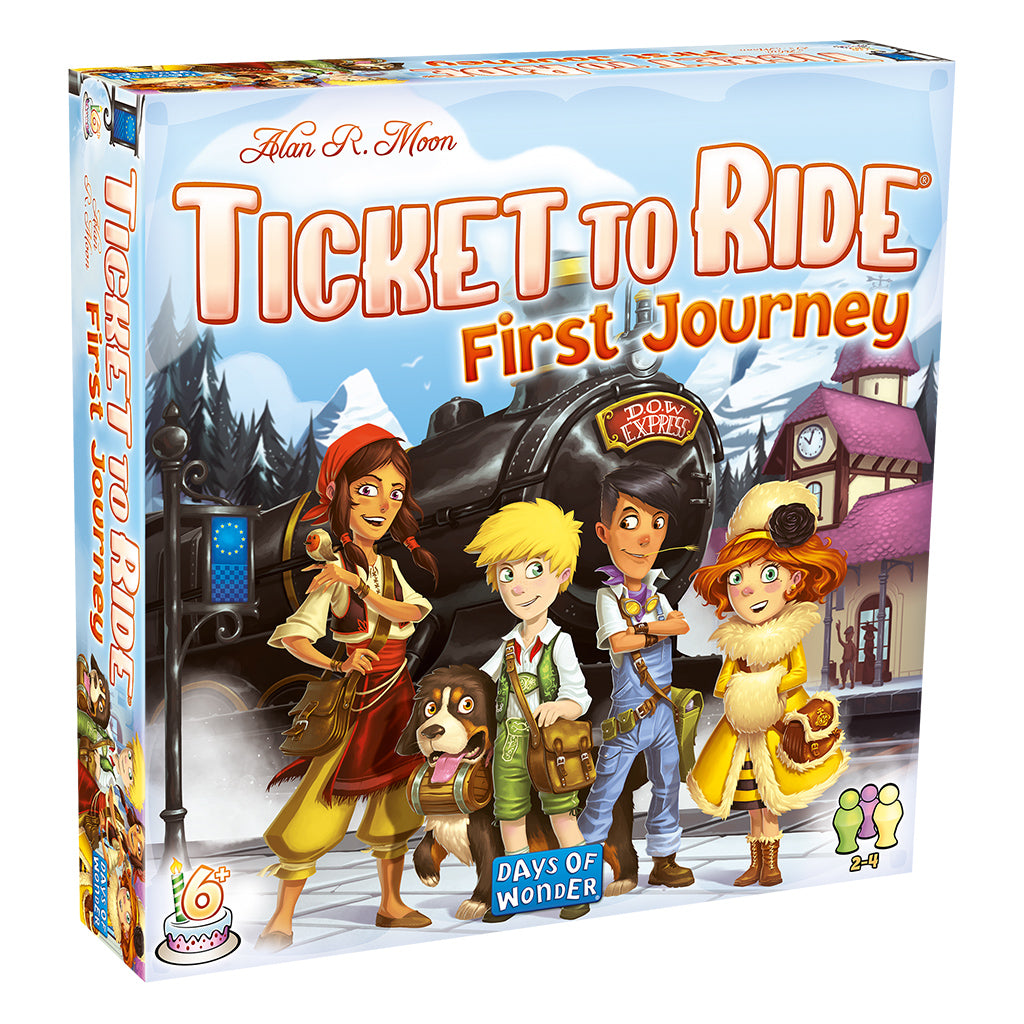 Ticket to Ride Europe First Journey