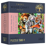 Puzzle: Woodcraft: Wild Cats in the Jungle 501 Piece
