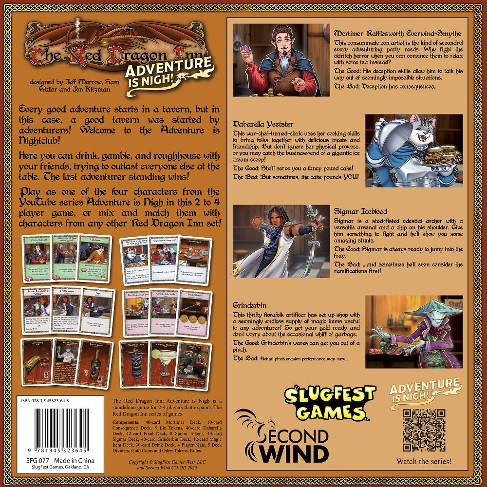 Red Dragon Inn Adventure is Nigh