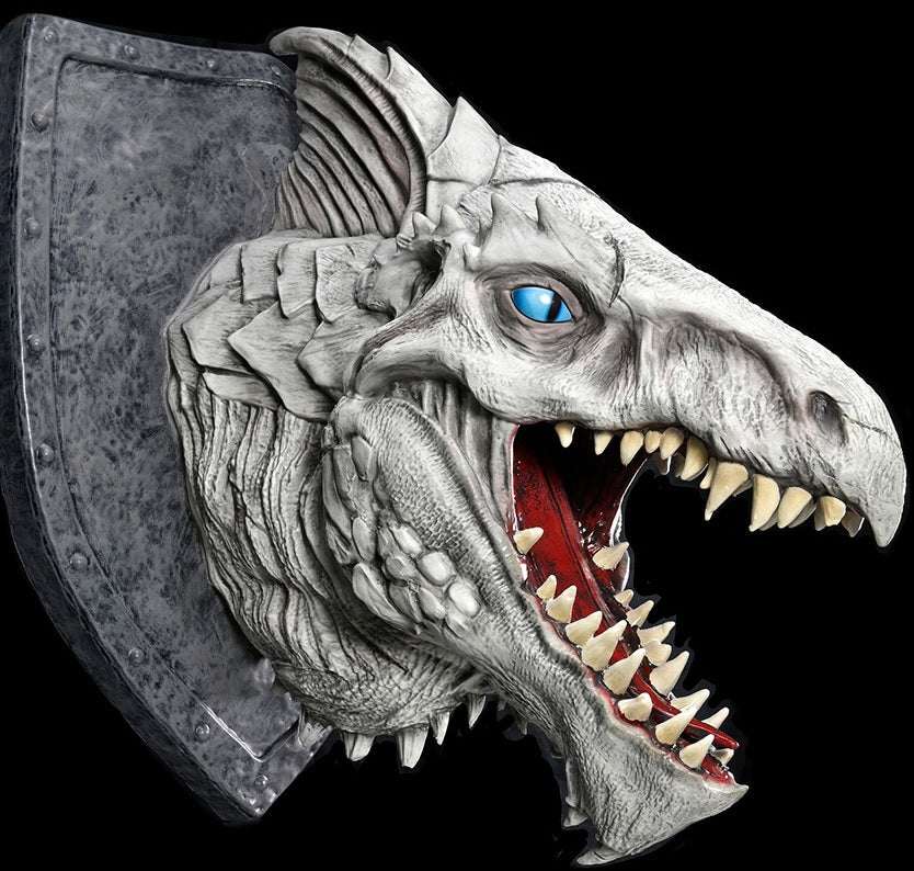 D&D Replicas White Dragon Trophy Plaque