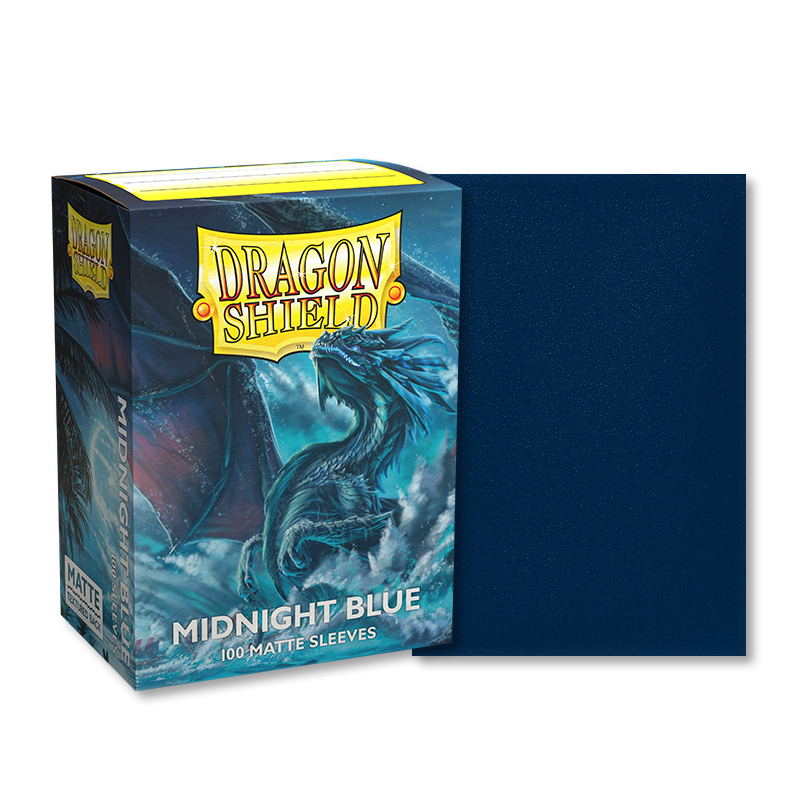 Dragon Shield: Matte Midnight Blue (100)