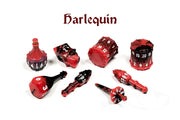 PolyHero Bard 8 Dice Set Harlequin