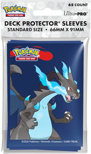 Pokemon Mega Charizard X Sleeves 65ct