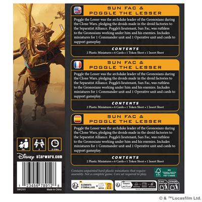 SW Legion Poggle the Lesser & Sun Fac