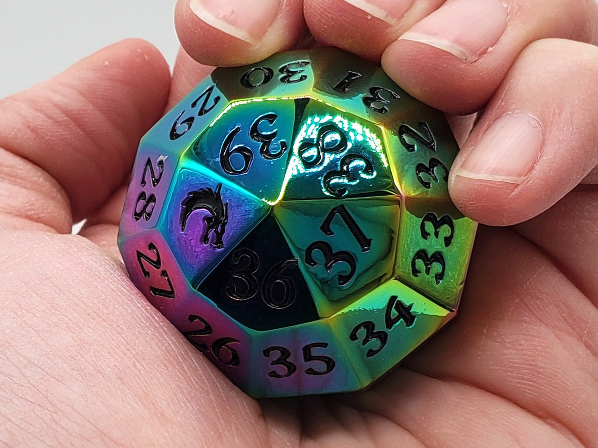 Metal D40 Spindown Rainbow