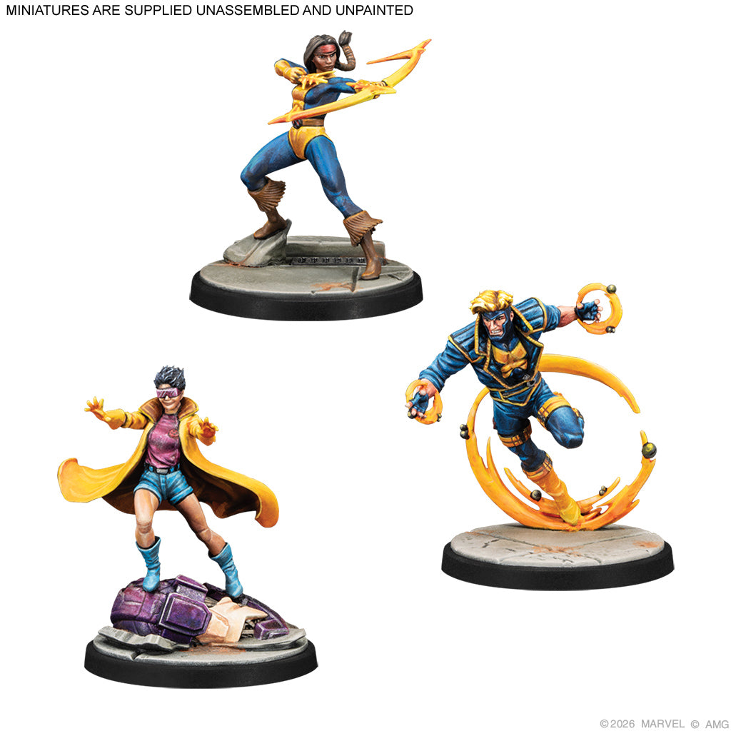 Marvel Crisis Protocol – Mirage, Havok, Jubilee & Multiple Man