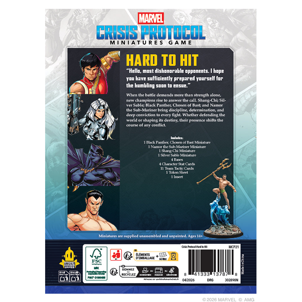 Marvel Crisis Protocol Hard to Hit