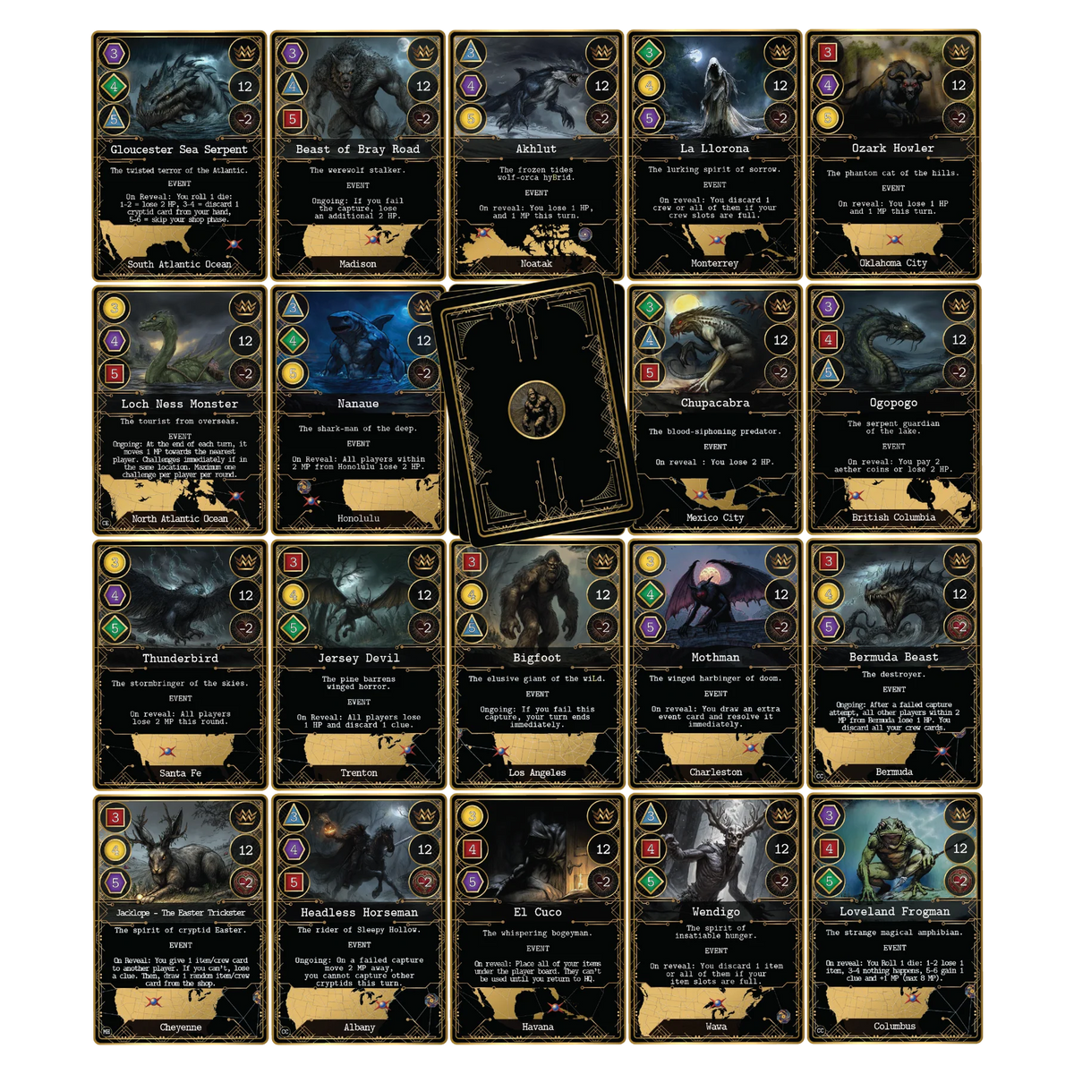 Kryptothera: The Cryptid Pursuit Deluxe Edition