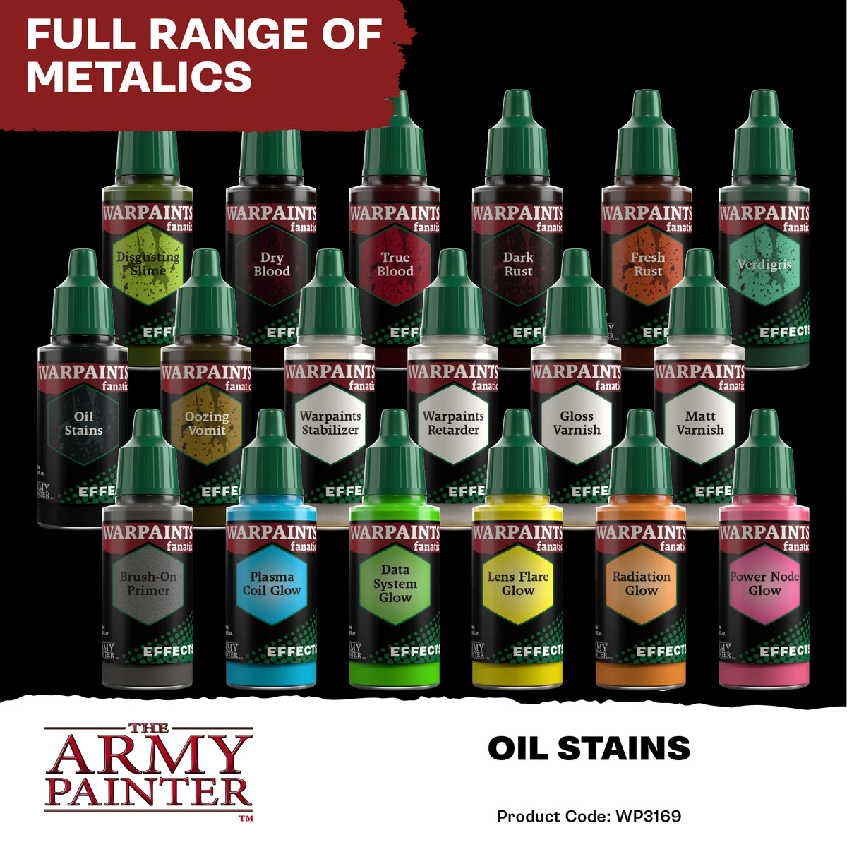 Warpaints Fanatic: Effects - Oil Stains 18ml