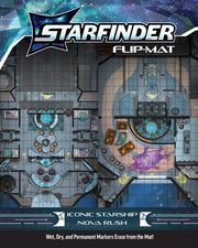 Starfinder 2E Flip-Mat Iconic Starship Nova Rush