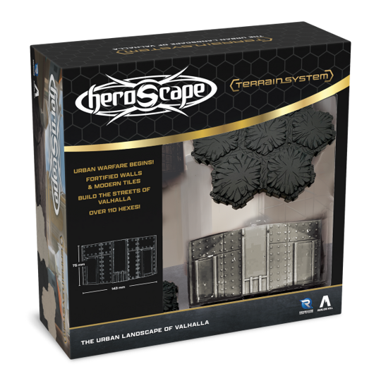 Heroscape The Urban Landscape of Valhalla Terrain Expansion