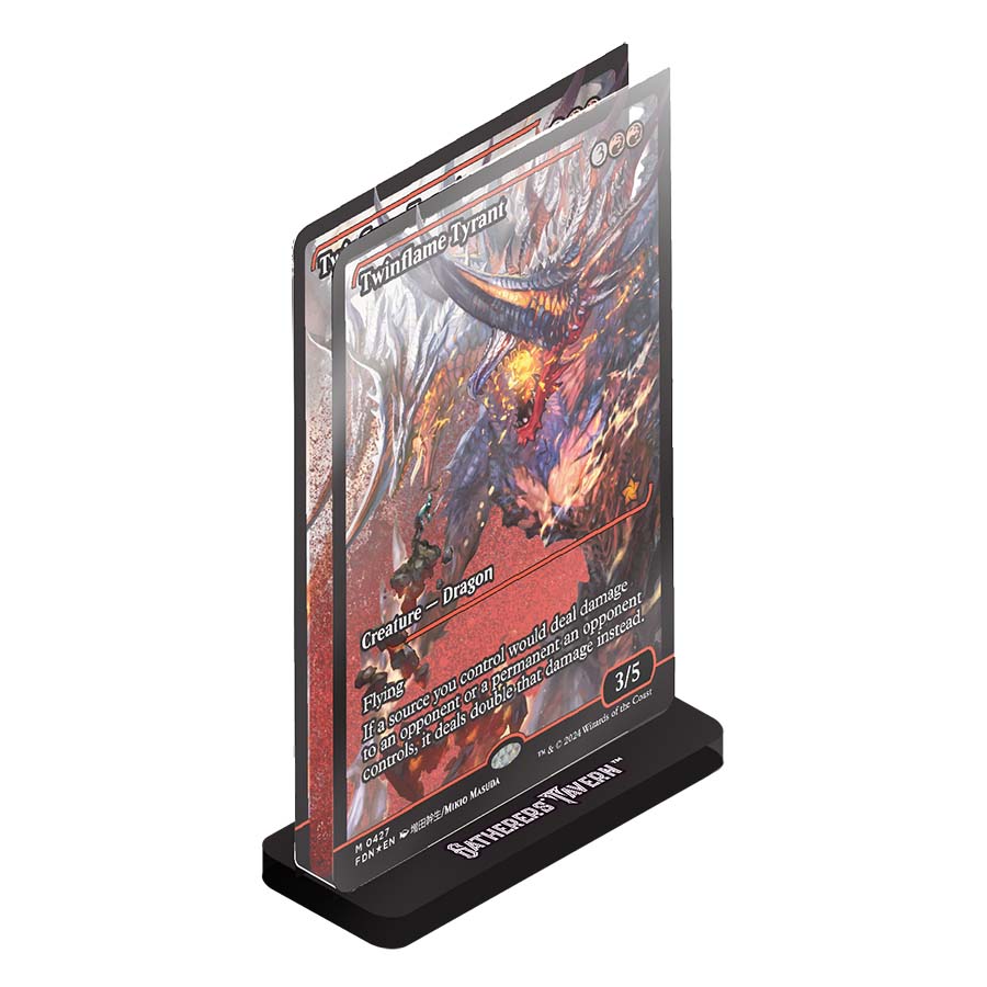 MTG Slab Standee Twinflame Tyrant