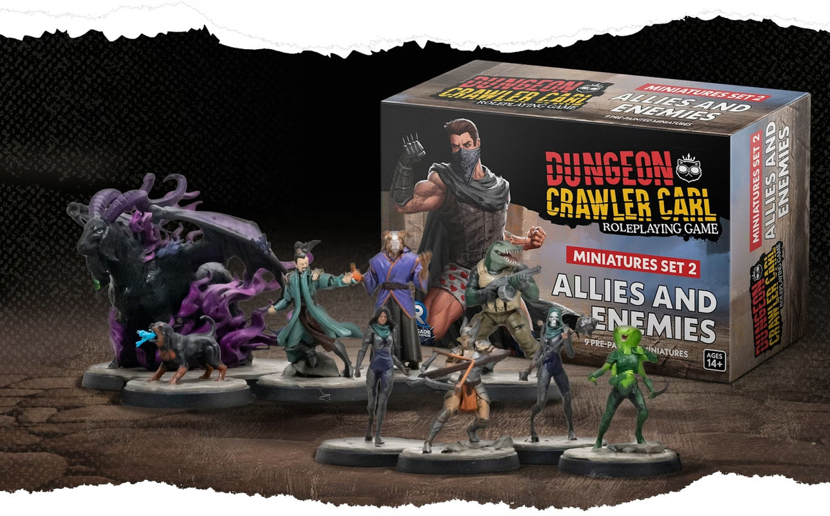 Dungeon Crawler Carl RPG: Allies & Enemies Minis Set 2