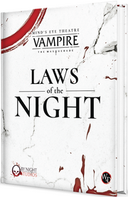 Vampire The Masquerade RPG Laws of the Night Deluxe