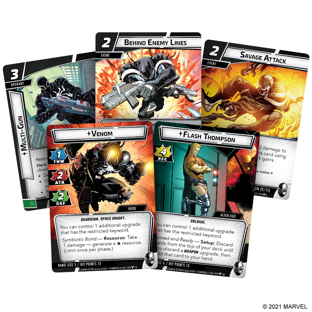 Marvel Champions The Card Game Venom Hero Pack