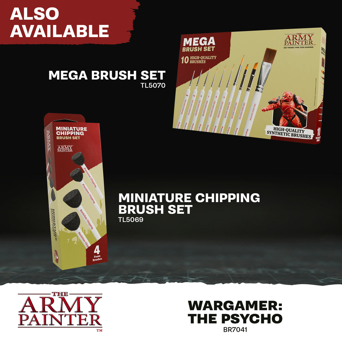 Wargamer Brush: The Psycho 10/0