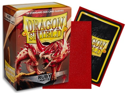 Matte Ruby: Dragon Shields (100)