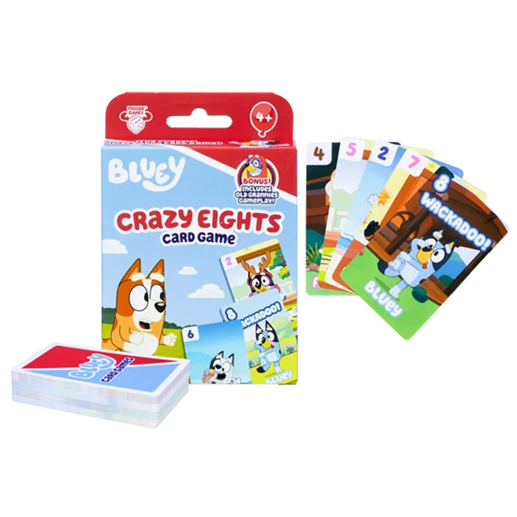 Bluey - Crazy Eights Card Game