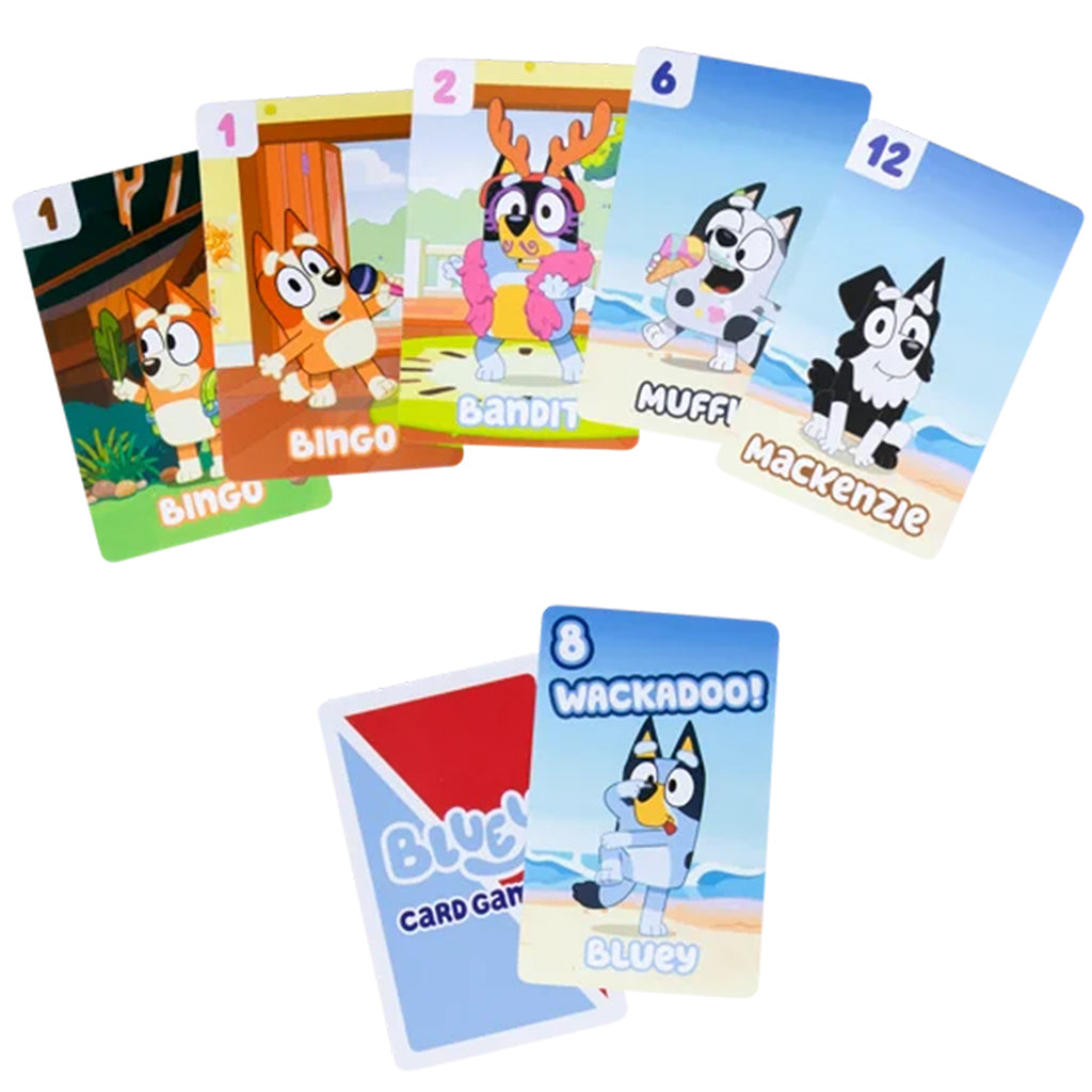 Bluey - Crazy Eights Card Game