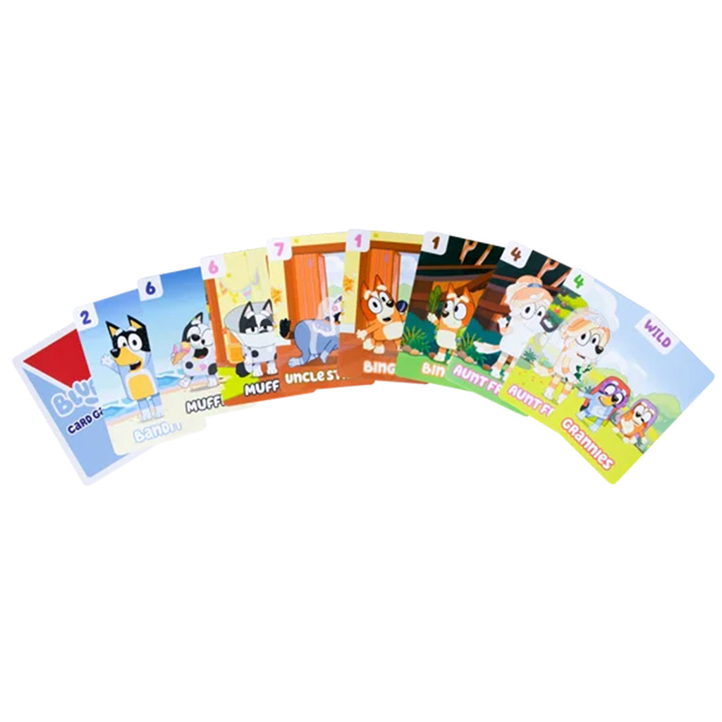Bluey - Crazy Eights Card Game