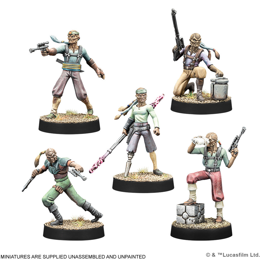 SW Legion Hondo Ohnaka & Weequay Pirates