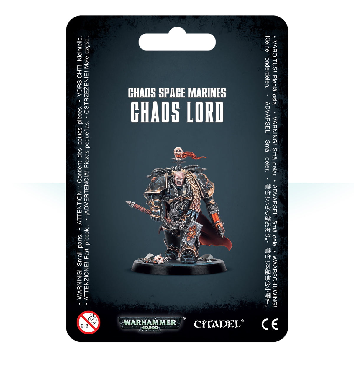 Chaos Space Marines: Chaos Lord In Terminator Armour
