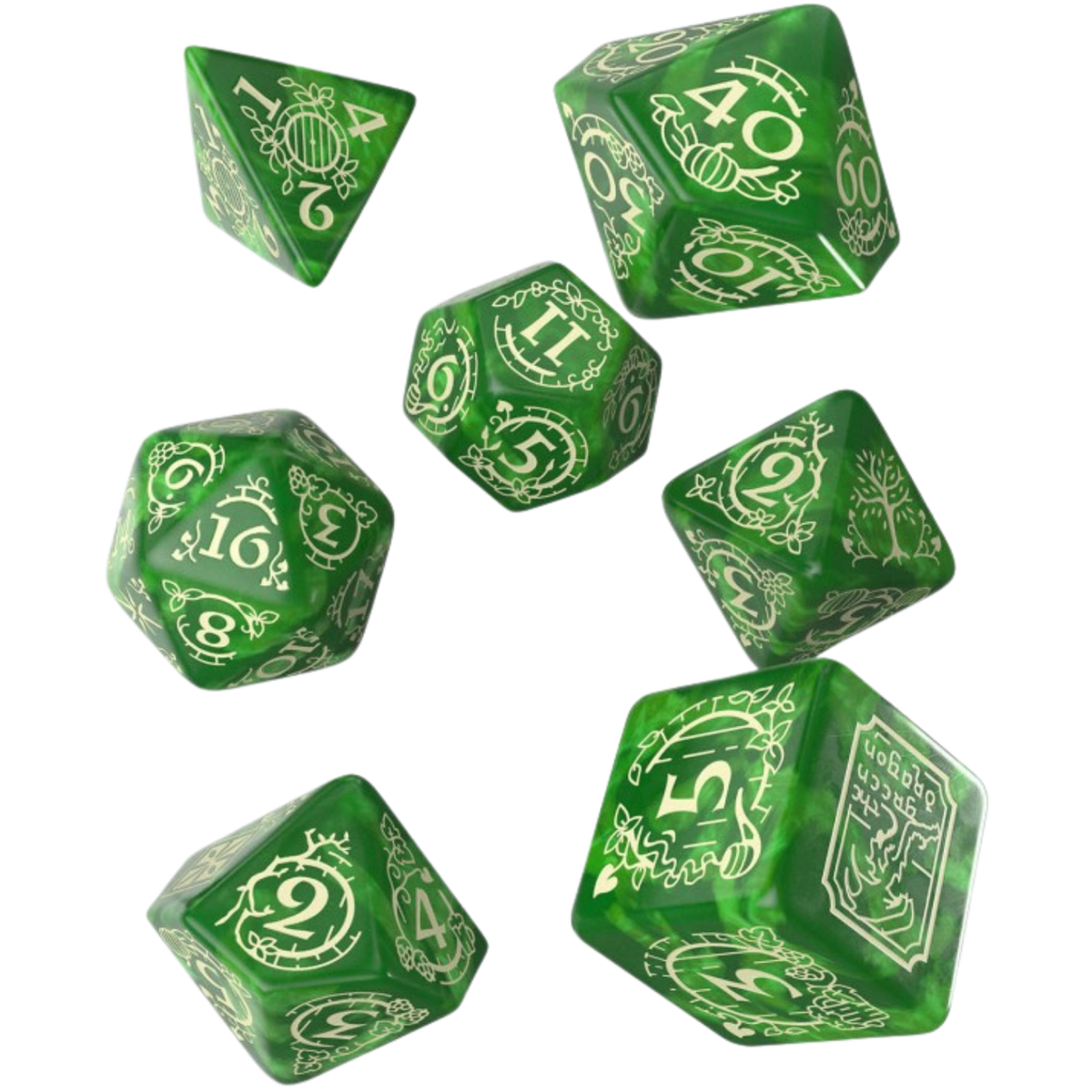 The Lord of the Rings Shire Dice Set